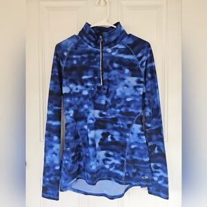 Champion Blue Tie-Dye Pullover